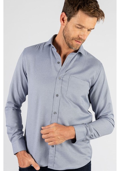 Klasik Fit Desenli Erkek Gömlek fiyatları