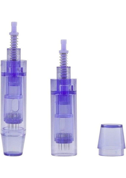 Mavi Dermapen Iğnesi Kapaklı 24 Iğneli 10 'lu