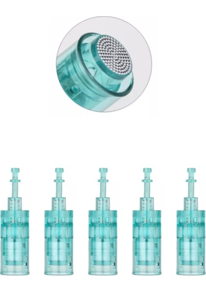 Dermapen Iğnesi Dr. Pen A6S Uyumlu Nano Round 5 'lu