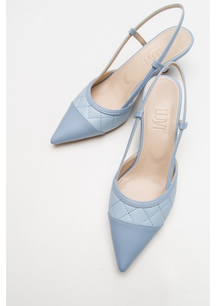 Poınt Bebe Mavi Kadın Topuklu Ayakkabı modelleri