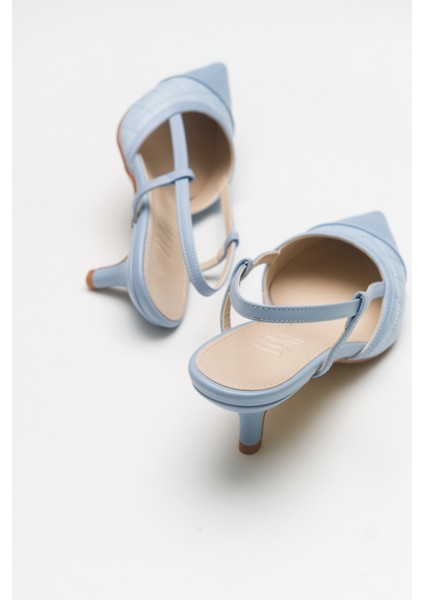 Poınt Bebe Mavi Kadın Topuklu Ayakkabı fırsatları