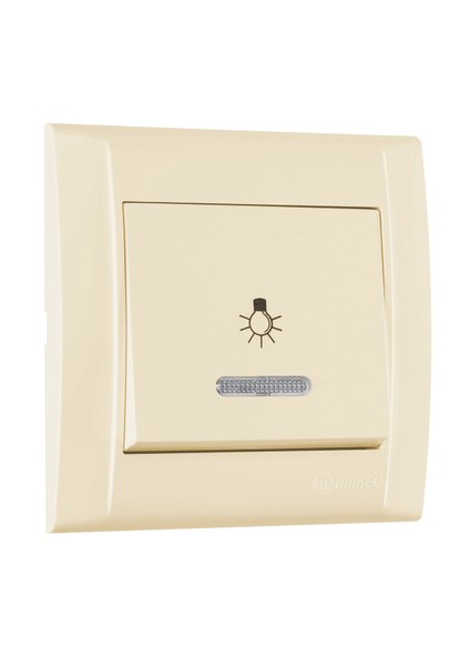 Defne Krem Işıklı Light