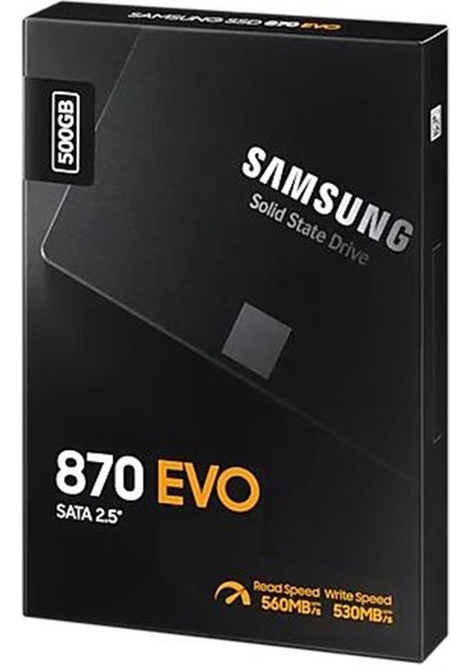 870 Evo 500GB 560MB-530MB Sata SSD