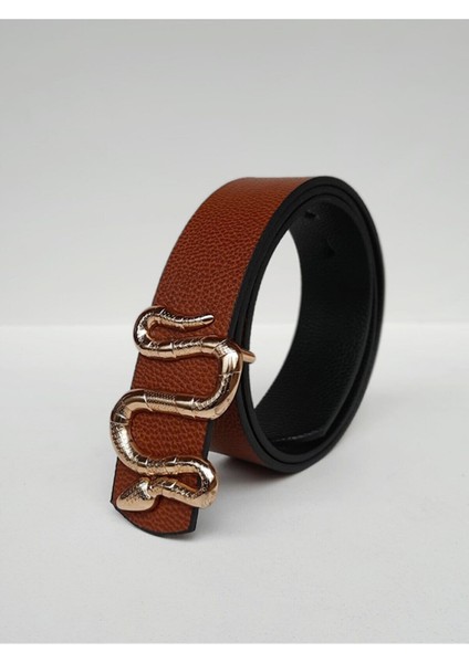 yılan Tokalı Kadın Kemer KX0004