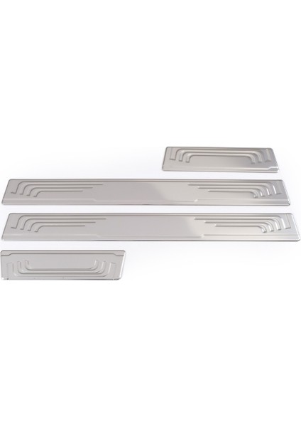 Hyundai Accent Era Krom Kapı Eşik Koruması 4 Parça 2006-2010 Arası Paslanmaz Çelik