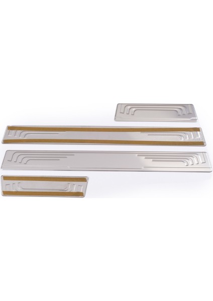 Honda Jazz 3 Krom Kapı Eşik Koruması 4 Parça 2015 ve Üzeri Paslanmaz Çelik fırsatları