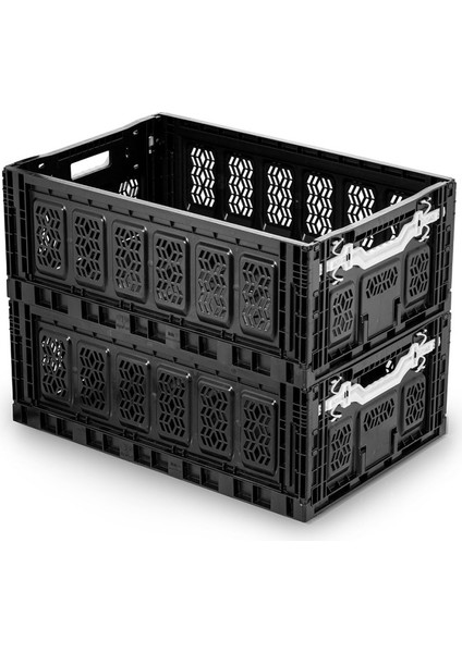 Pro Box Katlanır Kilitli Kasa Siyah (60 x 40 x 23 Cm) fırsatları