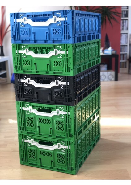 Pro Box Katlanır Kilitli Kasa Siyah (60 x 40 x 18 Cm) indirimleri