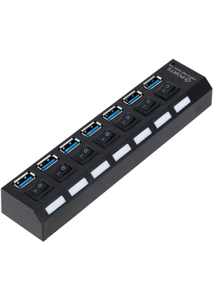 7 Port Very Speed Hızlı USB 3.0 Çoğaltıcı Çoklayıcı Hub Switch