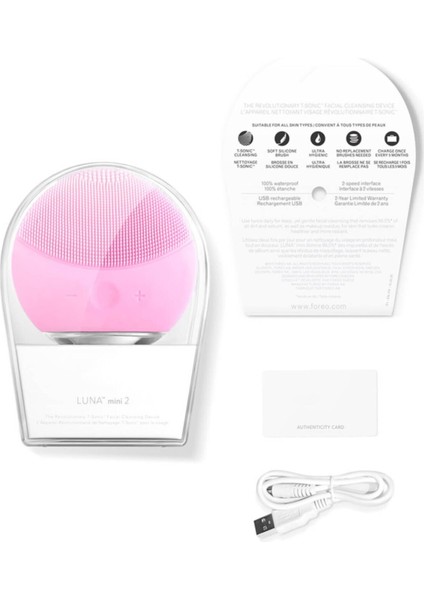Pembe Forever Luna Mini Cilt Temizleme Cihazı