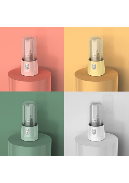 TR888 Kablosuz Taşınabilir Ev Küçük El Sıkacağı Kupası Meyve Blender Sıkacağı Pembe (Yurt Dışından)