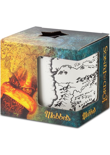 Lord Of The Rings Middle Earth Map Mug