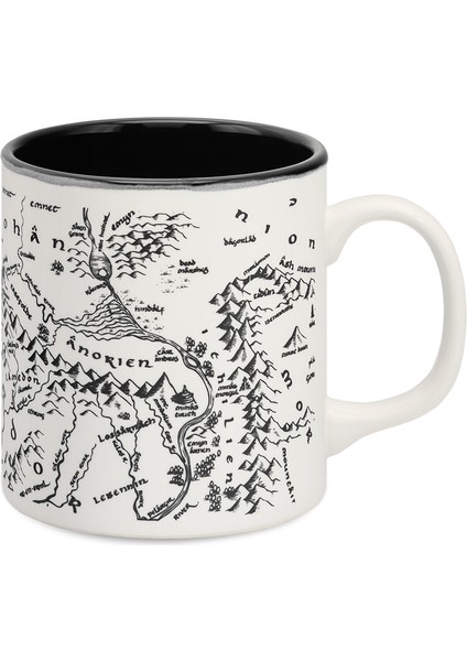 Lord Of The Rings Middle Earth Map Mug