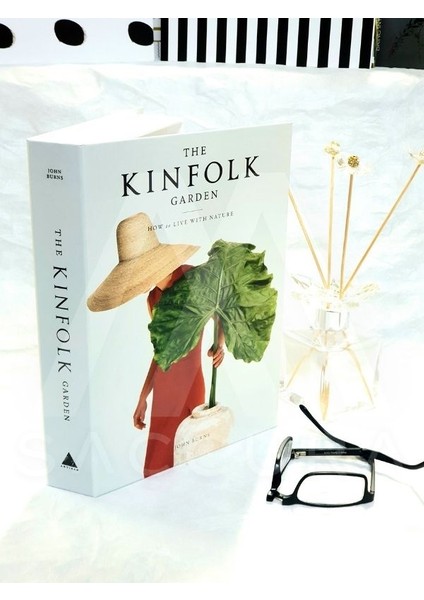 Kinfolk Garden Dekoratif Kitap Kutu