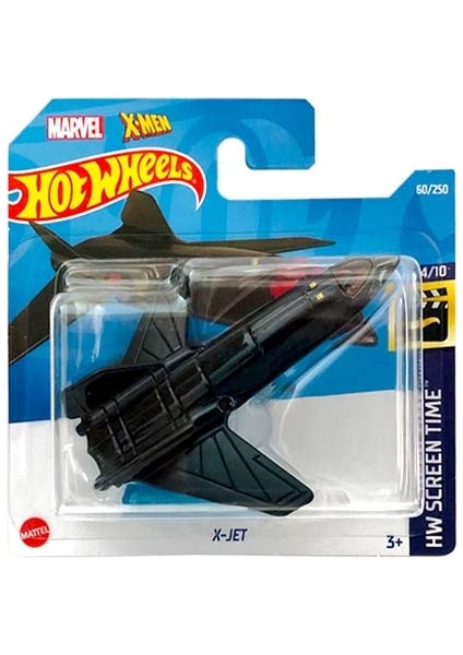 X-Men X-Jet Hot Wheels Uçak Siyah