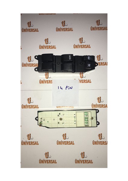 Düğme Cam Açma Hılux LN145 98-05/Yaris 02-05 Ön Lh modelleri