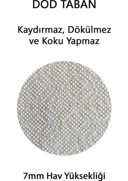 Kaymaz Tabanlı Makinede Yıkanabilir Mutfak Halısı