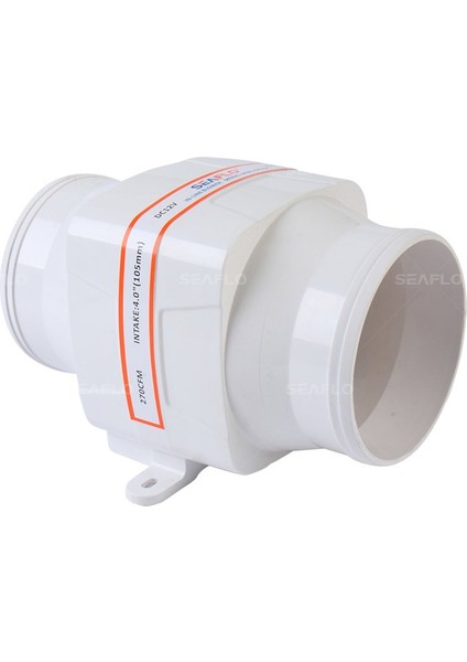 SR10512 12 Volt 100 mm Blower, Tekne ve Yat Kanal Tipi Fan Aspiratör