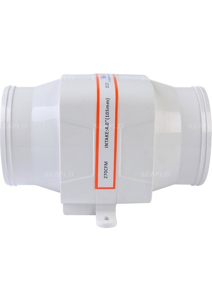 SR10512 12 Volt 100 mm Blower, Tekne ve Yat Kanal Tipi Fan Aspiratör