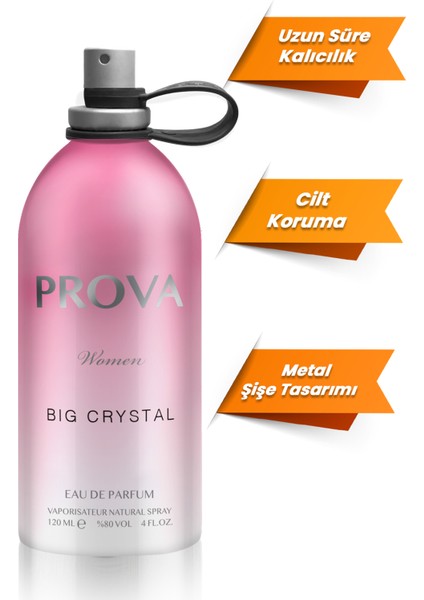 Big Crystal EDP Kadın Parfüm 120 ml