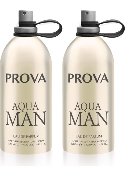 Aqua Man EDP Erkek Parfüm 2 x 120 ml