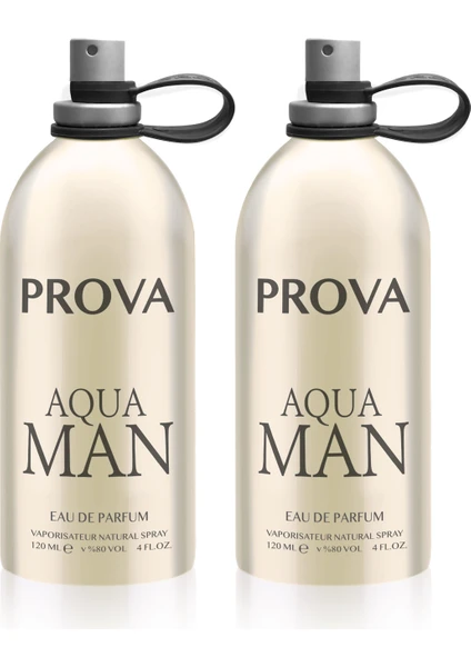 Aqua Man EDP Erkek Parfüm 2 x 120 ml