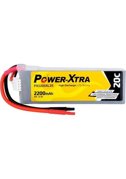 11.1V 2200MAH 3s Lipo Pil - Lipo Batarya 30C