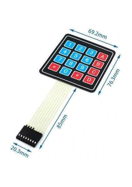 4x4 Tuş Takımı (Keypad)
