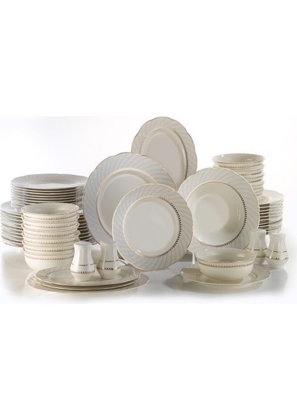 Bone Olympos 56 Parça 12 Kişilik Yemek Takımı 1144321