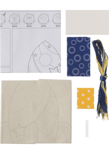 Make It 27X32 cm Roket Yastık Zincir Işi Nakış Kiti - 585143 fiyatları