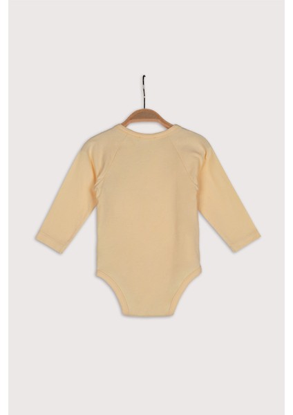 Unisex Bebek Uzun Kollu %100 Pamuk Body (0-12AY)