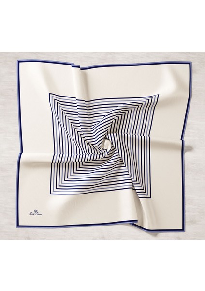 %100 Twill Ipek Eşarp 11375-09