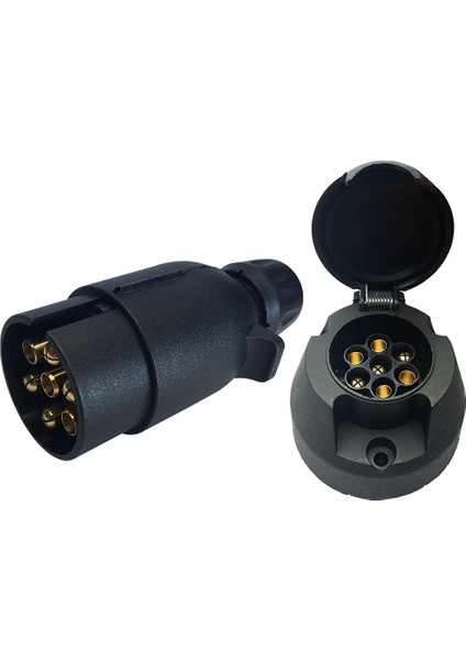 Römork Fişi ve Soketi Set Ürün - 7 Pin