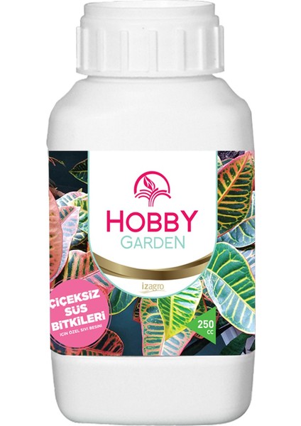 Hobby Garden Yeşil Yapraklı Bitki Besin 250 cc