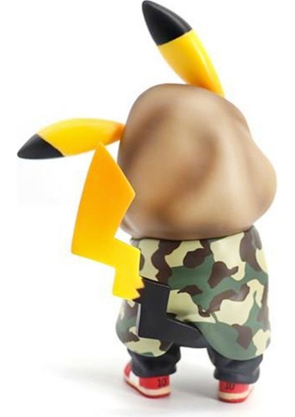15 cm. Kamuflaj Pikachu Anime Bebek Modeli Süsleme Oyuncakları (Yurt Dışından) modelleri