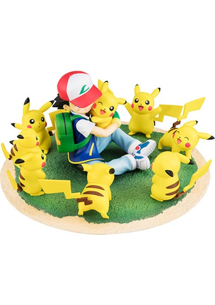 8 Adet Pokemon Pikachu Pvc Model Dekorasyon Oyuncakları (Yurt Dışından)