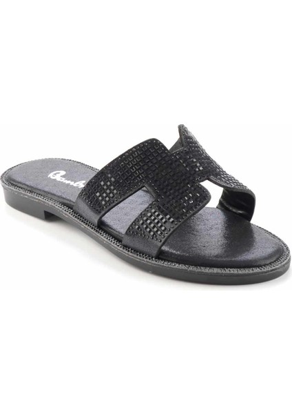 Siyah Siyah Kadın Terlik K04913032887 modelleri