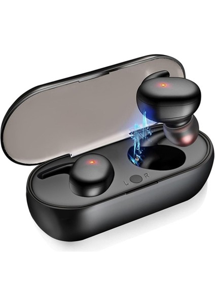 Tws Kablosuz Kulaklık Dokunmatik Kontrol Kulaklık Gecikme Gürültü Azaltma Bluetooth Kulaklık E-Spor Oyun Kulaklığı Mikrofonlu (Yurt Dışından)