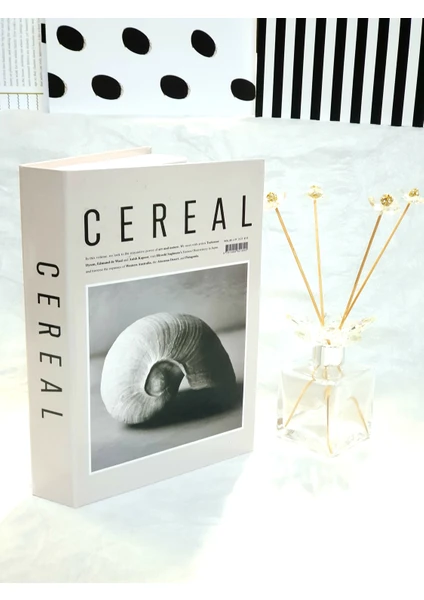 Lovely Book & Book Cereal Art And Nature Dekoratif Kutu