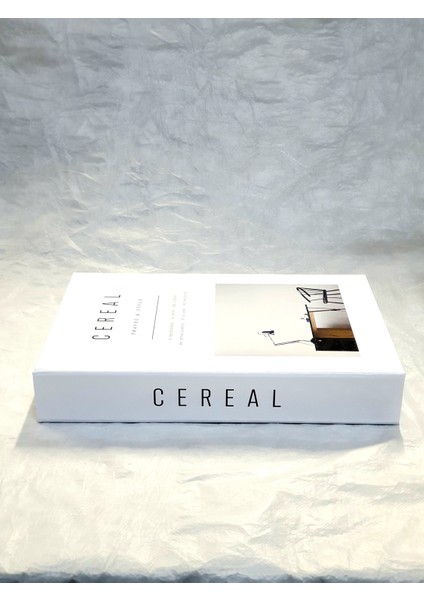 Lovely Book & Book Cereal Travel And Style Dekoratif Kitap Kutusu