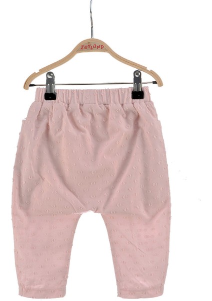 Kız Bebek Pembe Şalvar Pantolon (6AY-4YAŞ)