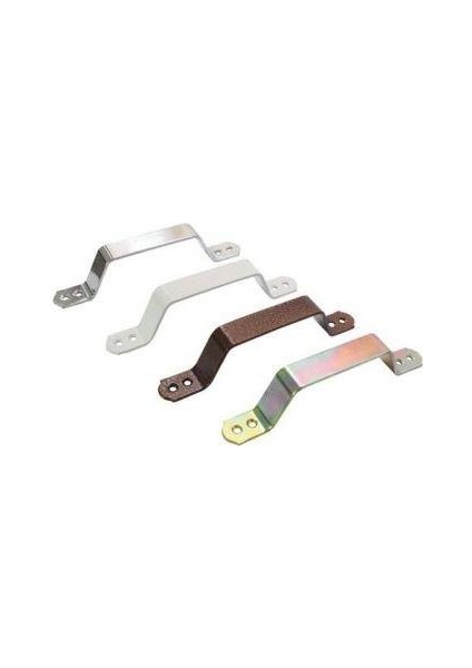 Demir Doğrama Kulp - Küçük 115MM - Beyaz - 24'lü