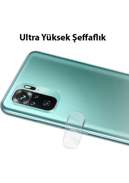 Xiaomi Redmi Note 10 4g Tempered Glass Cam Kamera Koruyucu