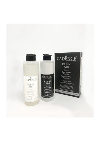 Resin Art - Şeffaf Epoksi Reçine Kit 250ML