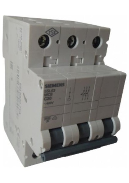 3X20A C/6ka W Otomatik Sigorta Sıemens