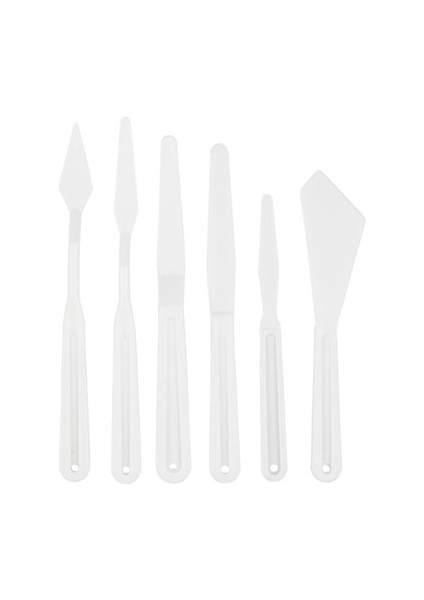 Plastik Spatula 5'li Set