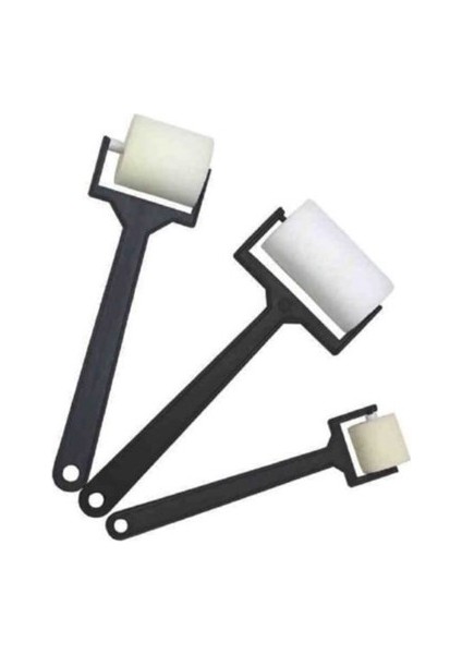 Sünger Rulo Fırça Seti 3'lü