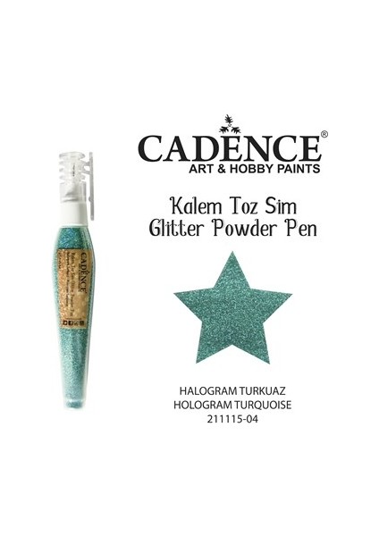 Kalem Toz Sim - Halogram Turkuaz
