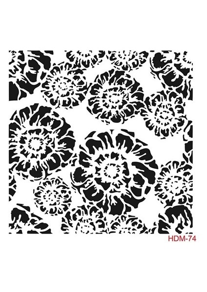 Home Dekor Stencil HDM074 25 x 25