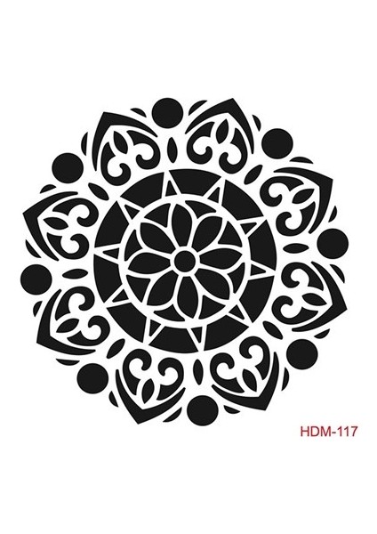 Home Dekor Stencil HDM117 25 x 25 fiyatları